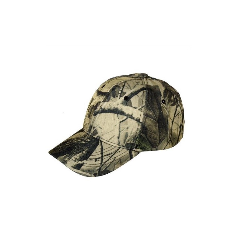 GORRA CAMUFLAGE AJUSTABLE TACTICA PARA DIVERSAS ACTIVIDADES : PESCA , CAZA , SENDERISMO