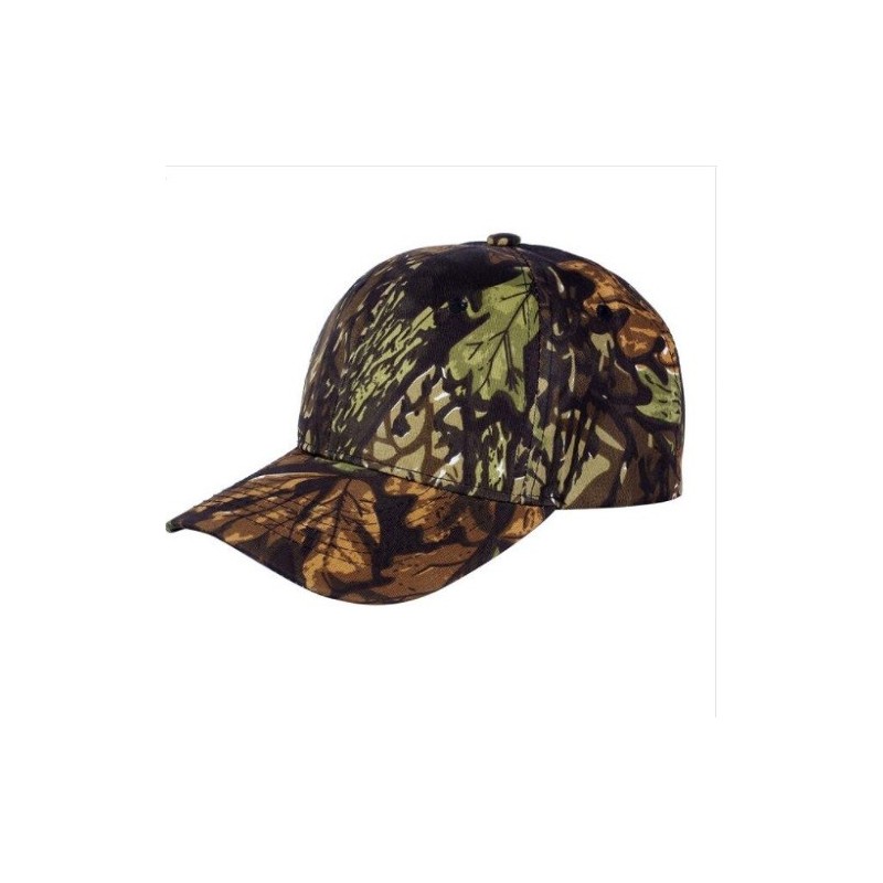 GORRA CAMUFLAGE TACTICA PARA DIVERSAS ACTIVIDADES : PAINTBALL , PESCA , CAZA , SENDERISMO