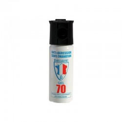 SPRAY GAS CS GEL DEFENSA PERSONAL 50 ML MODELO COMBAT